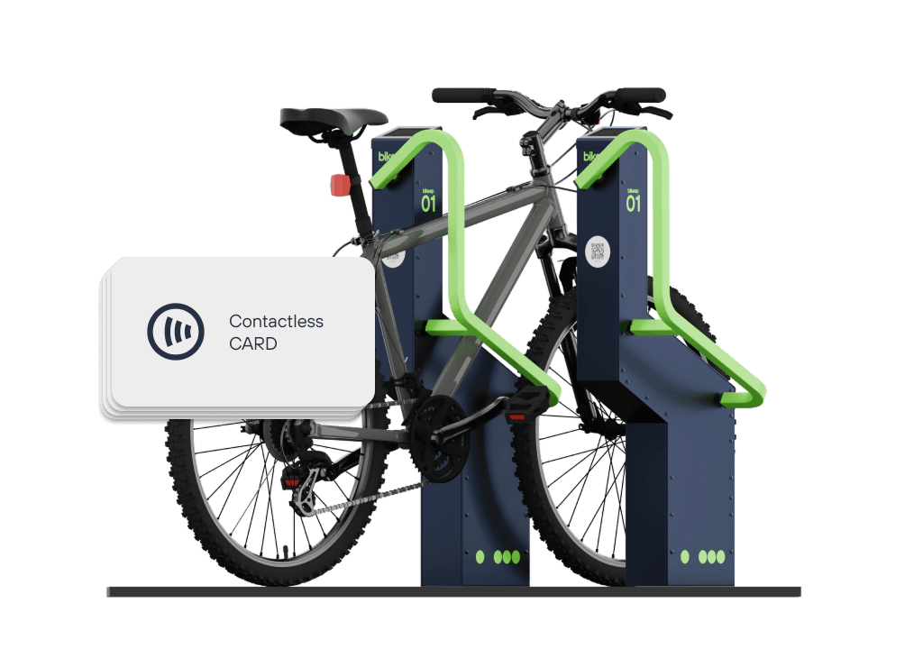 Bikeep LITE - Smart Bike Parking Station - RFID card based