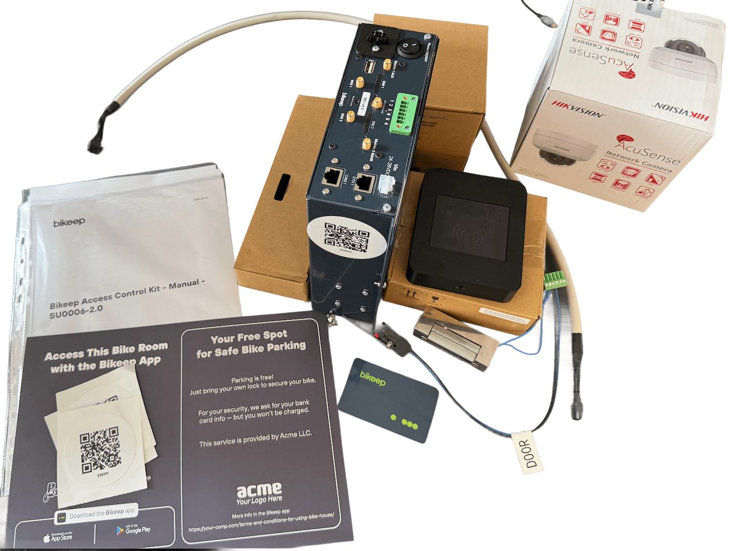 Bikeep Access Control Kit Setup