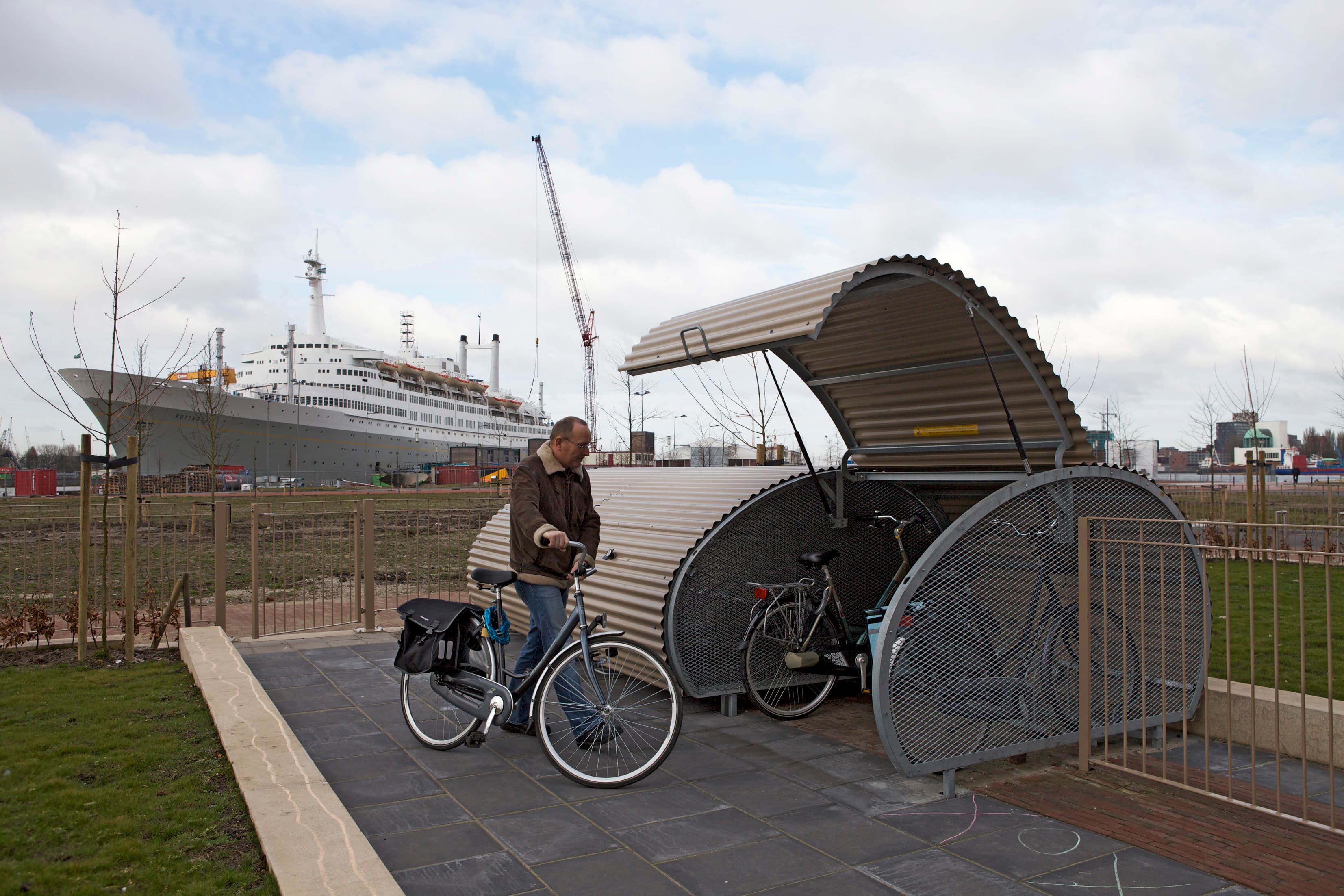 BikeHangar for 6 bikes - Fietshangar Type 2.5